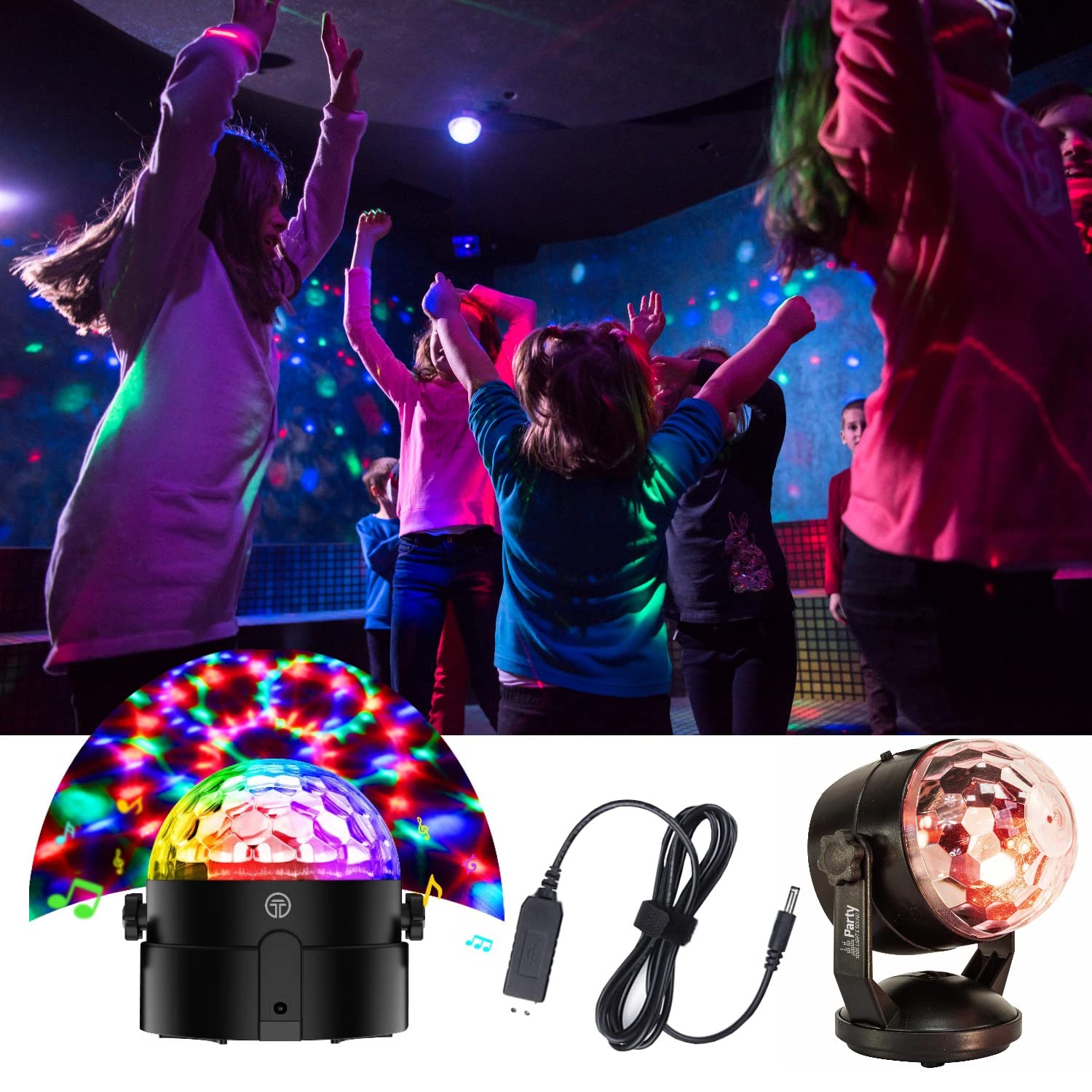 Générique KARAOKE-STAR2MKII LTC - 2 altoparlanti, 2 microfoni, 1 amplificatore Bluetooth USB SD 100 W, gioco luce astro RGB – regalo sera festa