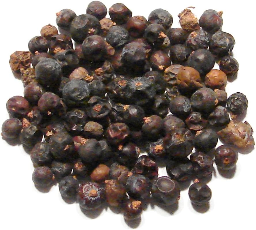 Juniper Berries, Whole - 1 Pound (16 Ounces) - Dried Juniper Spice - Gin Flavoring Botanical