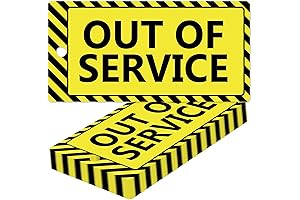 Out of Service Tags Maintenance Required Tags for High Visibility and Safety