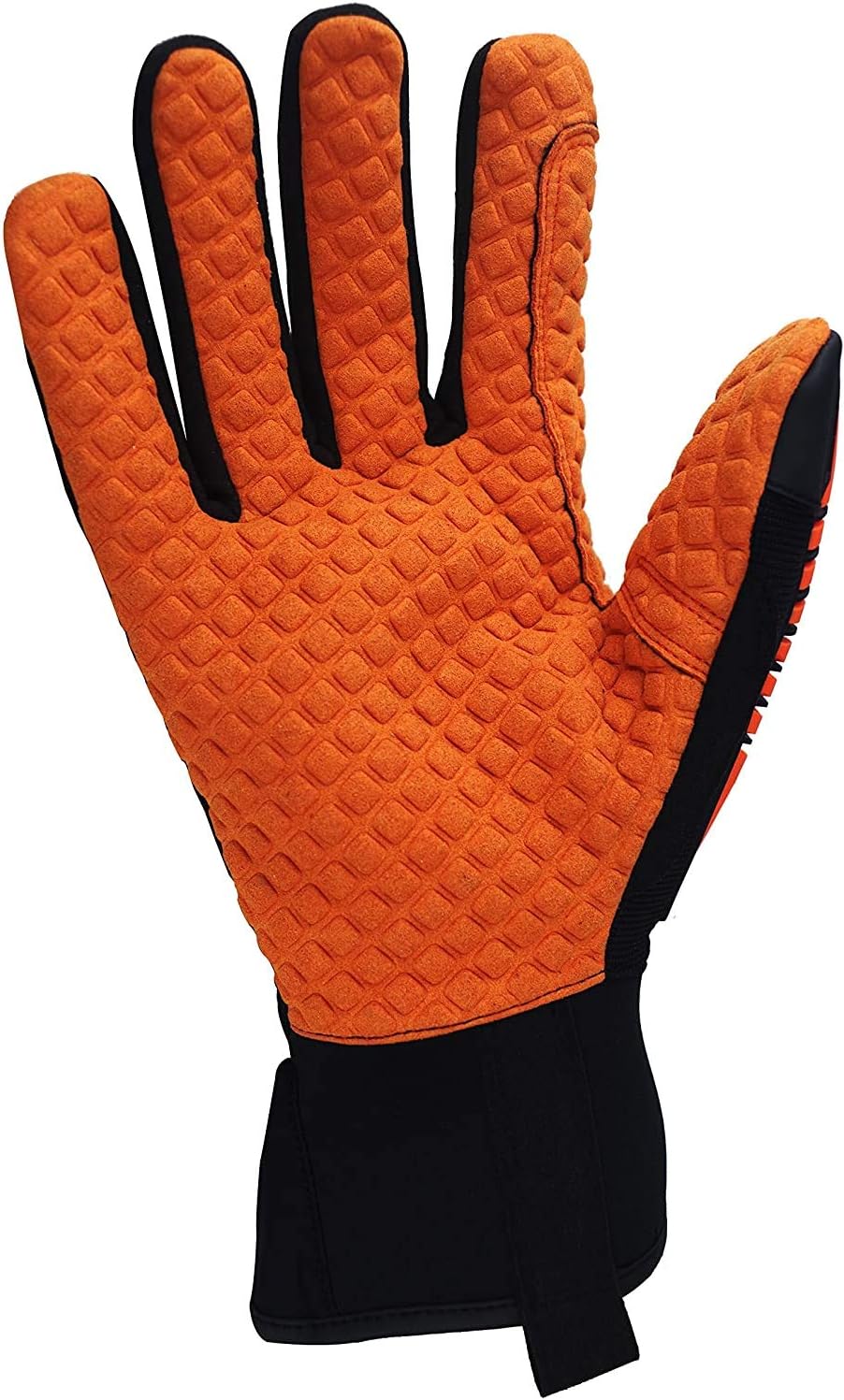 Seibertron HIGH-VIS SDXO2 Supergrip and GEL Filled Water Resistant Impact Protection Gloves L - Image 4