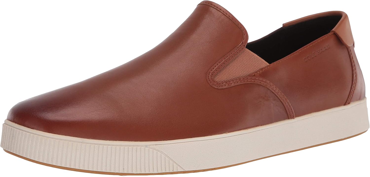 Cole Haan Men's Nantucket 2.0 Slipon Sneaker, British TAN, 10.5