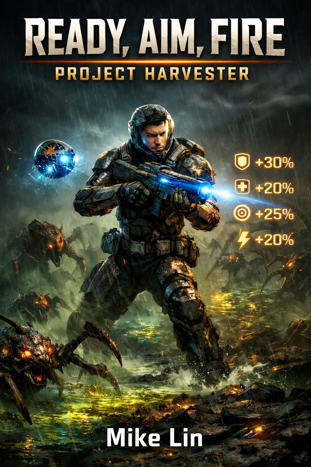 Ready, Aim, Fire: Book 1 Project Harvester (Sci-fi LitRPG) (Ready, Aim, Fire!)