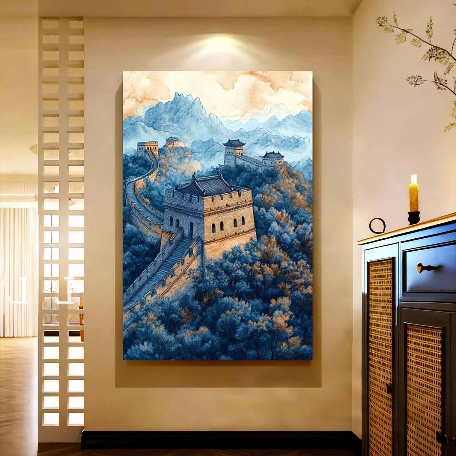 TZKBDMA Canvas Poster A Painting Nordic Minimalist Prints Artwork For Living Rooms Pictures(21x30cm/Without frame)