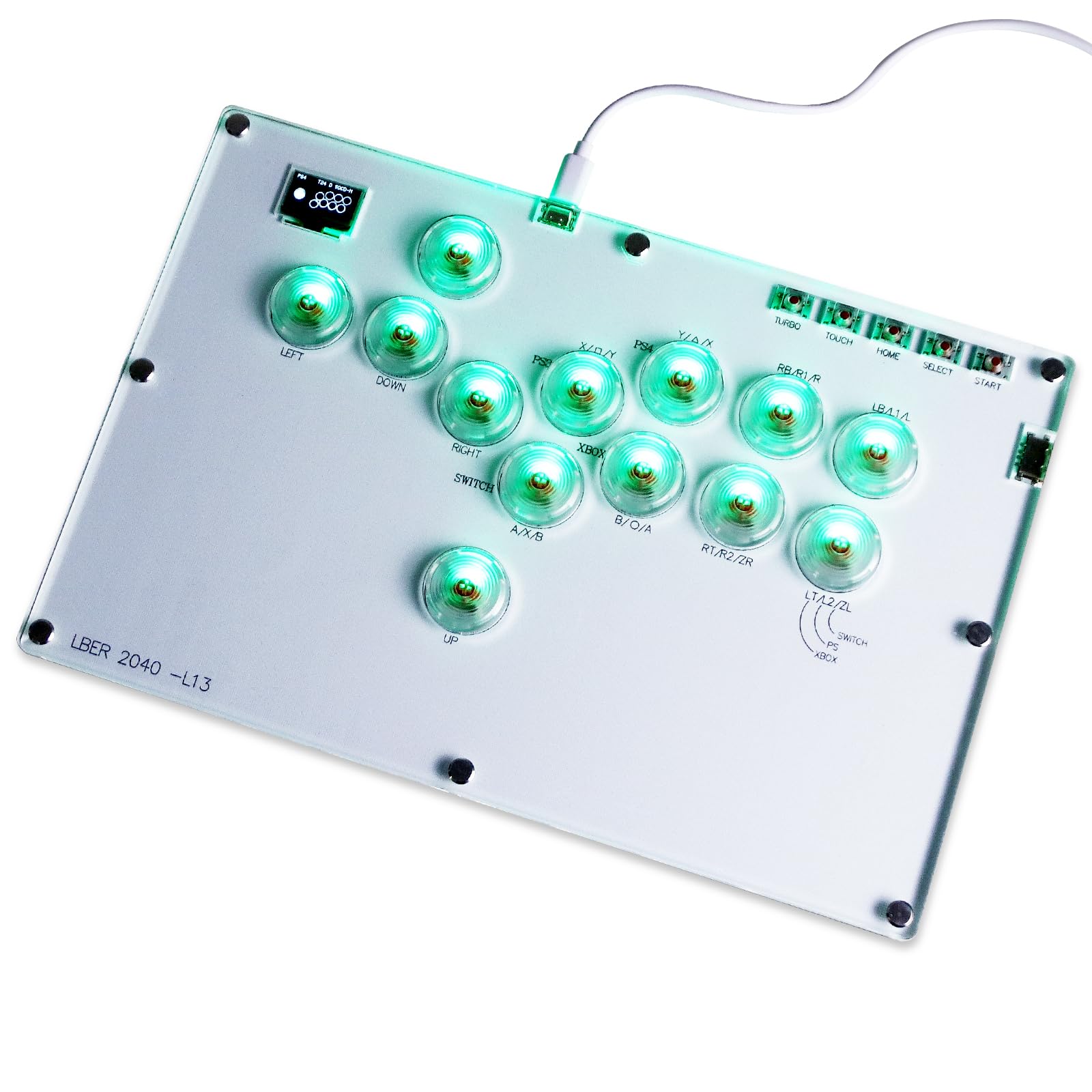 Amazon.com: Arcade Stick Leverless Controller L13, All-Button