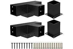 Heavy Alloy Steel Wood Deck Gate Kit: Add Structural Support to Your...