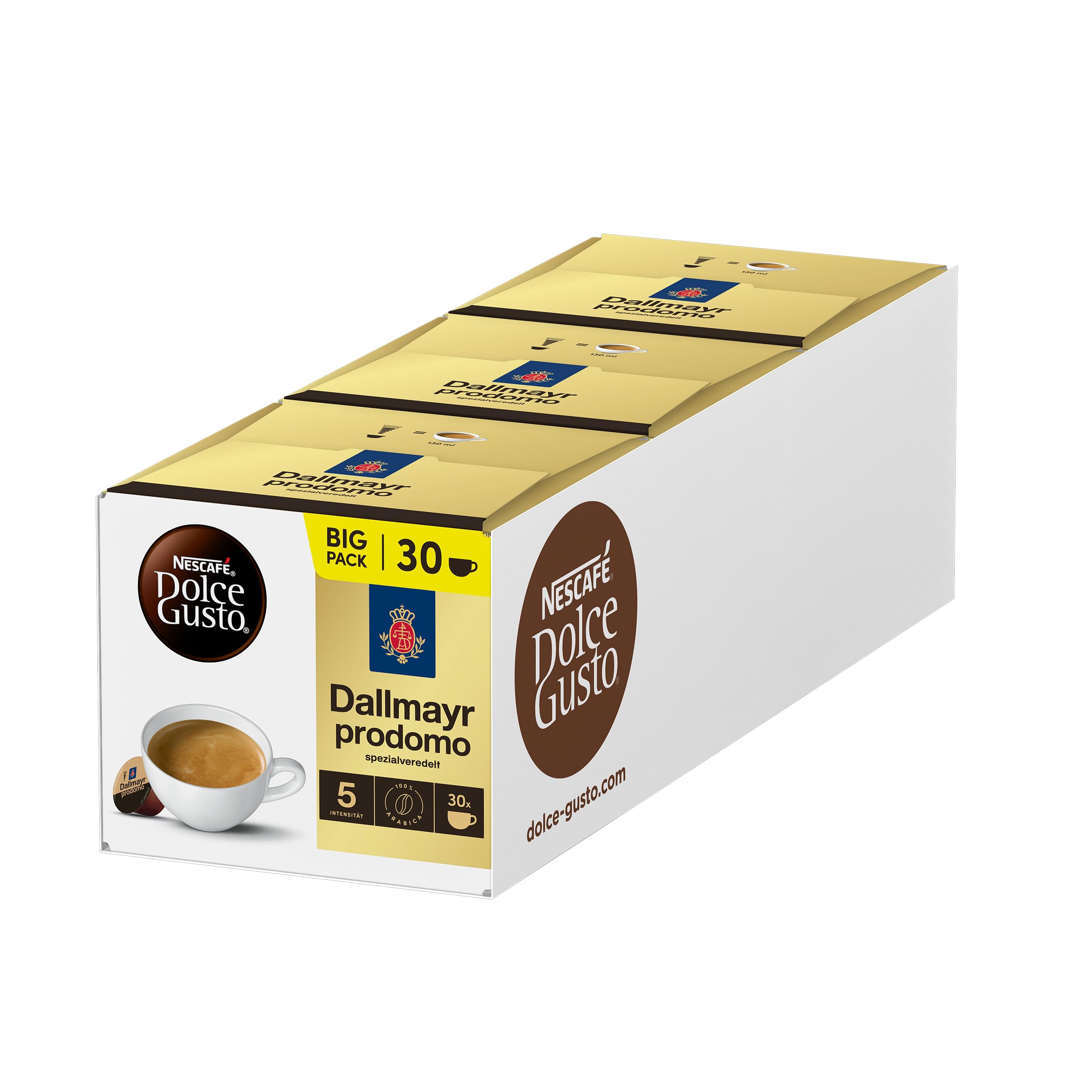 NESCAFÉ DOLCE GUSTO DALLMAYR prodomo Kaffeekapseln (3 x 30 Kapseln)