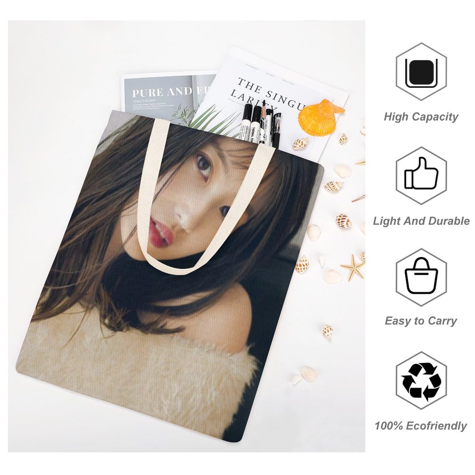 Amazon.co.jp: for 今田美桜 トートバッグ ショッピングバッグ