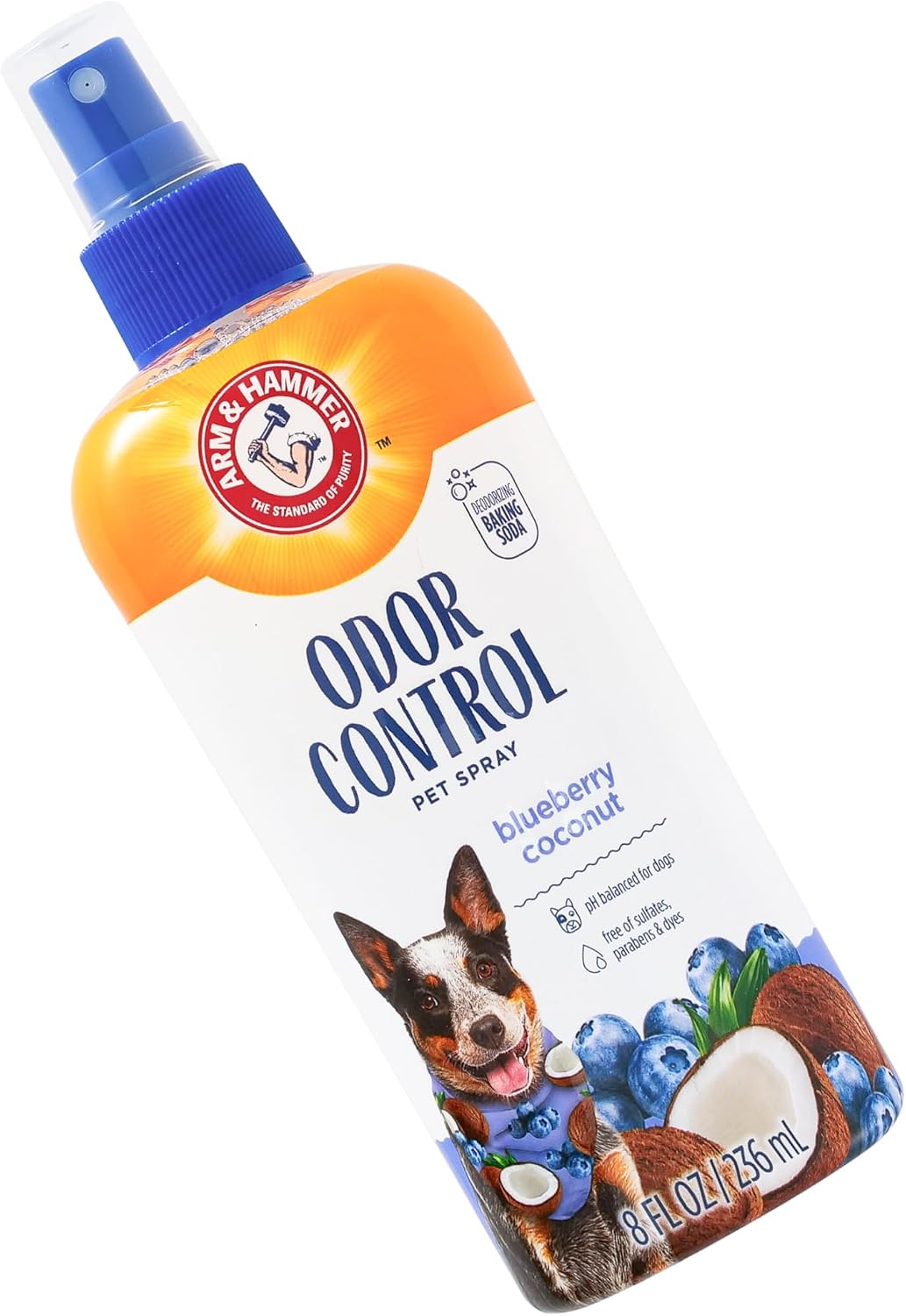 Arm & Hammer Odor Control Dog Spray, Blueberry Coconut, 8 Fl Oz image 3