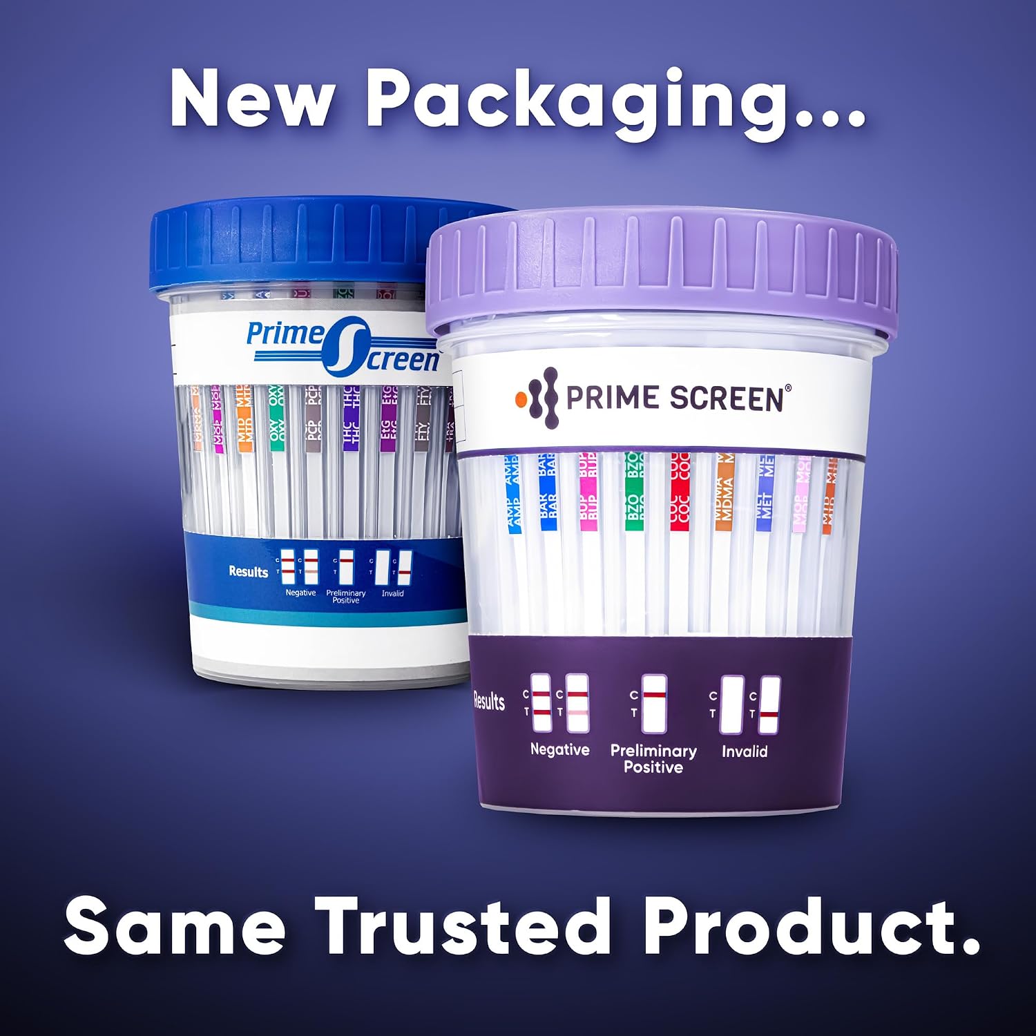 Prime Screen 12 Panel Drug Test Kit - Instant Urine Testing Marijuana(THC),AMP,BAR,BZO,COC,mAMP,MDMA,MOP/OPI 300 Cut-Off Level,MTD,OXY,PCP,TCA -TDOA-7125 [5 Pack]
