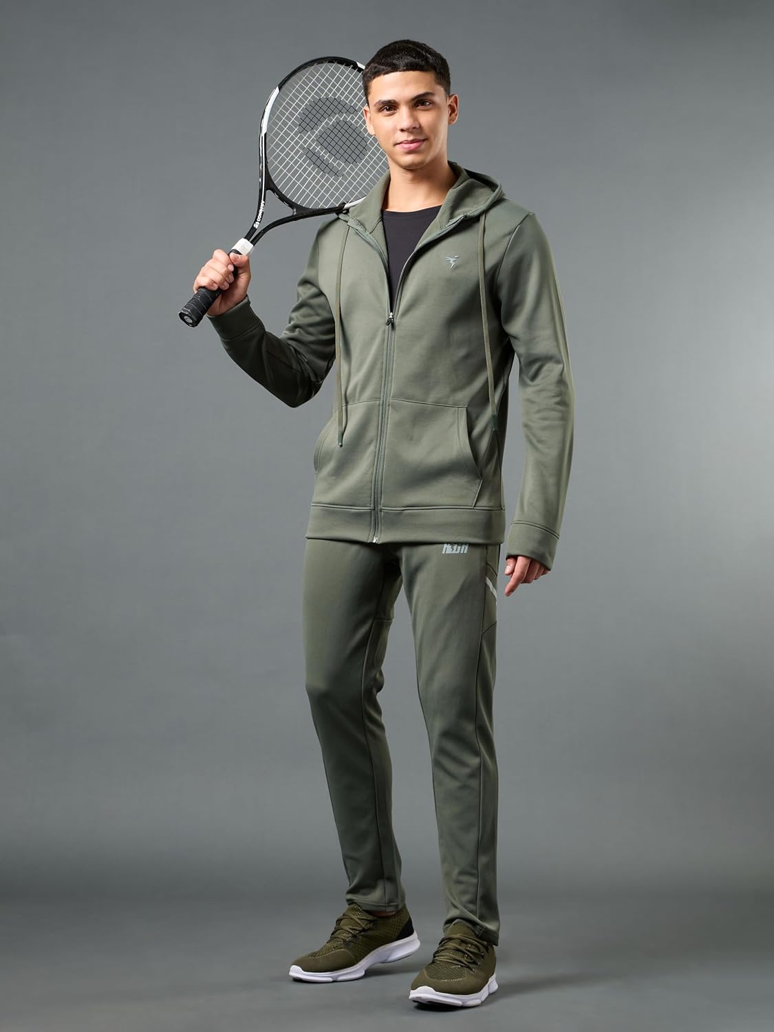 TECHNOSPORT Mens Fleece Slim Fit Solid Regular Fit Hooded Jacket with Techno Warm+, Fast Dry for Winter Use offers donot miss 4 TECHNOSPORT Mens Fleece Slim Fit Solid Regular Fit Hooded Jacket with Techno Warm+, Fast Dry for Winter Use offers donot miss