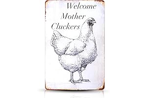 Funny Chicken Coop Signs Vintage Chicken Coop Accessories Chicken Gifts