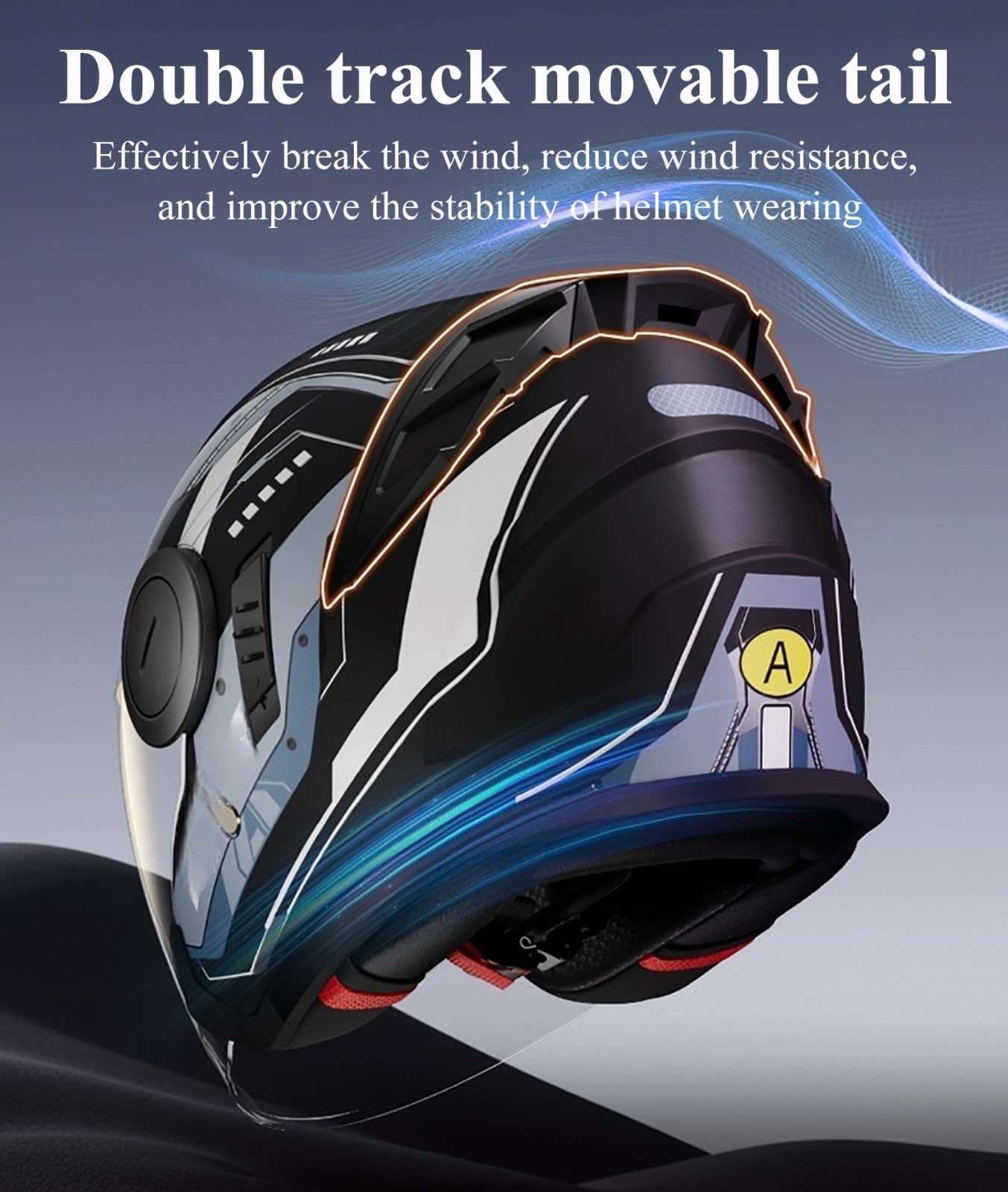 Casco Moto Jet Leggero Con Visiera, Casco Semiaperto Adulto Con Doppia Visiera, Casco Moto 3/4 Stile Per Adulti Uomini Donne Omologato ECE 2205