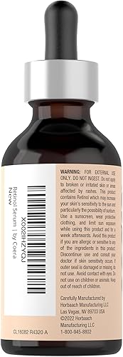Miniatura 3 de Suero de retinol para la cara  Fuerza profesional  2 onzas líquidas  Fórmula sin parabenos  por Coera
