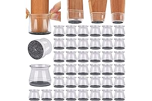 BUMACO Chair Leg Feet Protectors - The Ultimate Floor Guardians