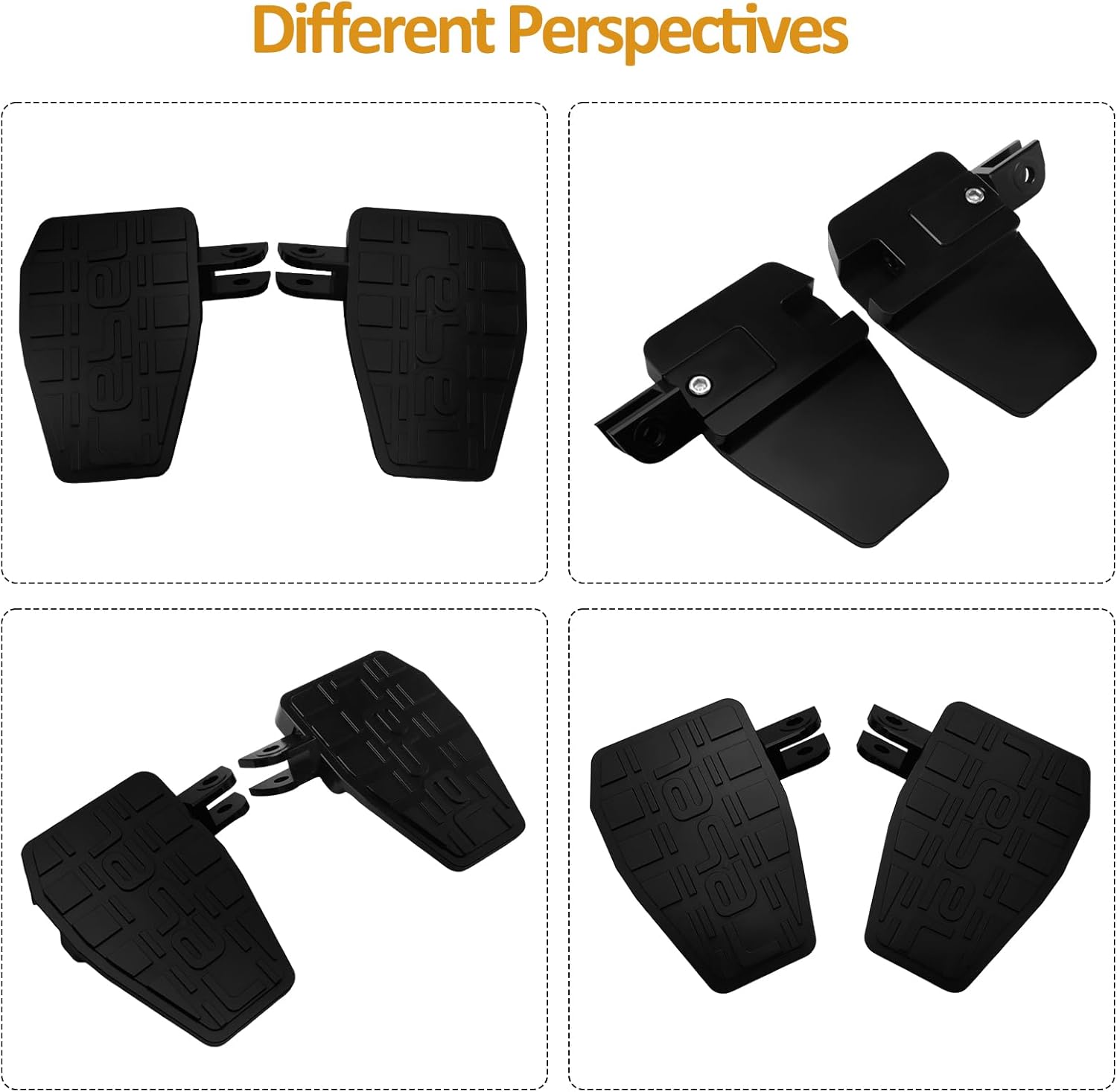 Motorcycle Enlarge Footrests Anti-Slip Wide Foot Pegs for Honda Rebel1100 CMX1100 Rebel CMX 1100 2021 2022 2023 2024