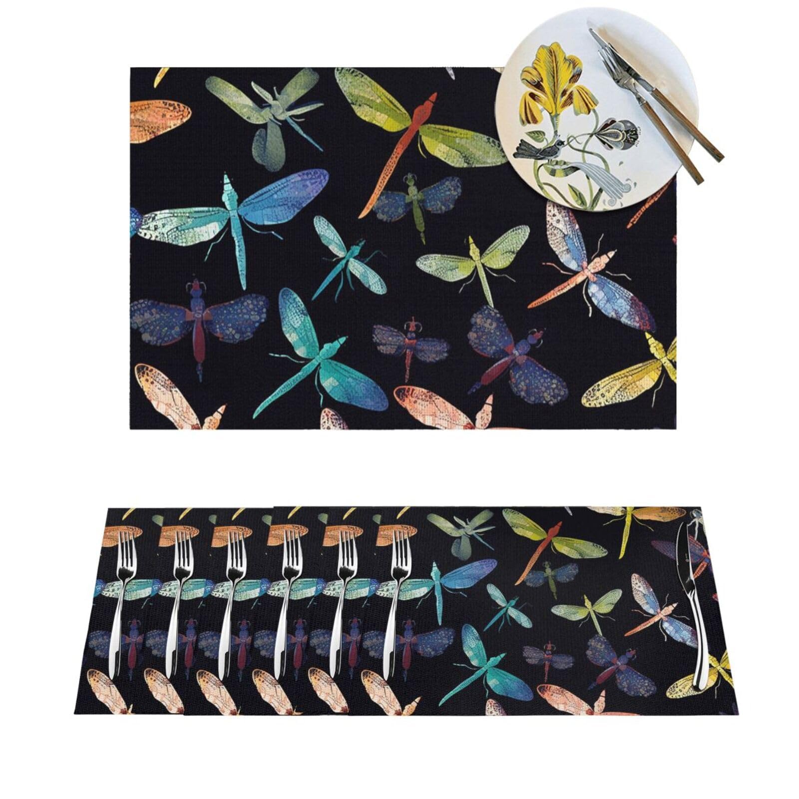Sets de table antidérapants et lavables en PVC pour protéger votre mobilier