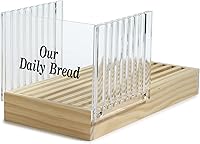 Vista 1 de Norpro Bread Slicer with Crumb Catcher Brown .5in/1.25cm