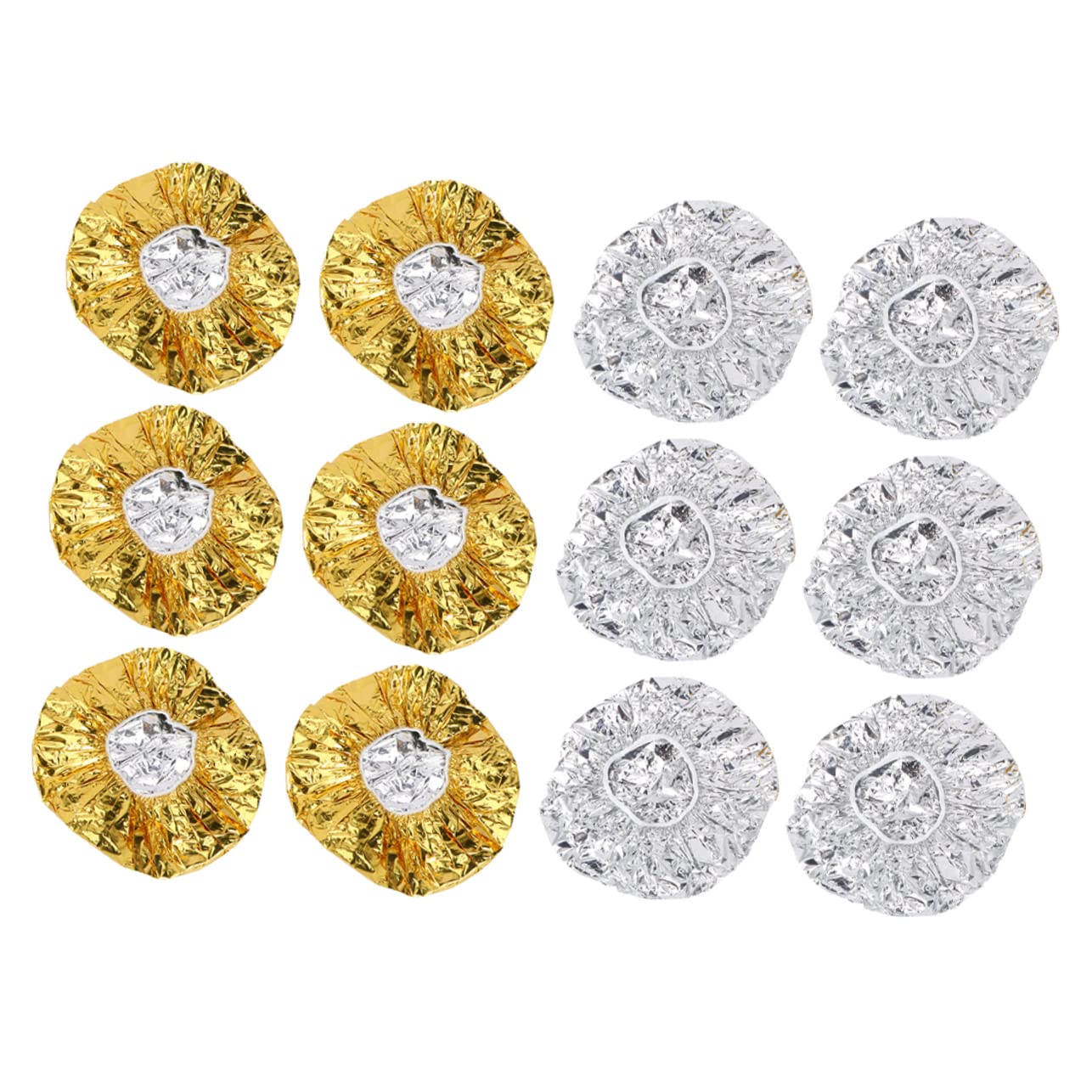 MUSISALY Hair Staining Hat 12pcs Reusable Hair Dye Cap for Hair Spa Heat Insulation Comfortable Fit