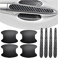 Vista 1 de 8 PCS Calcomanías Antiarañazos para Manijas de Puertas de Automóvil, Autoadhesivas y Sin Marcas, Películas Protectoras contra Arañazos de Pintura