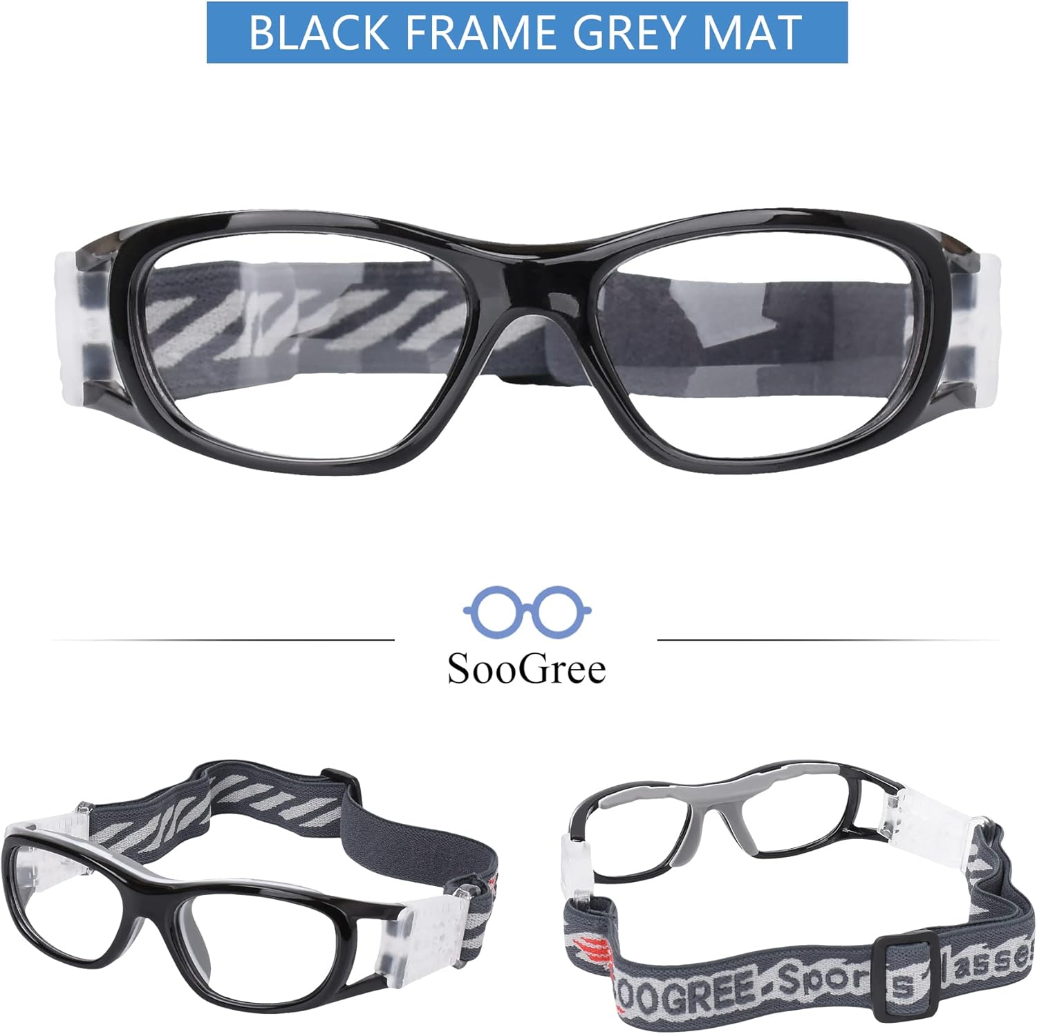 SooGree Kids Sport Goggles Basketball Dribbling Soccer Football Sports Protective Eyewear Goggles Eye Safety Glasses