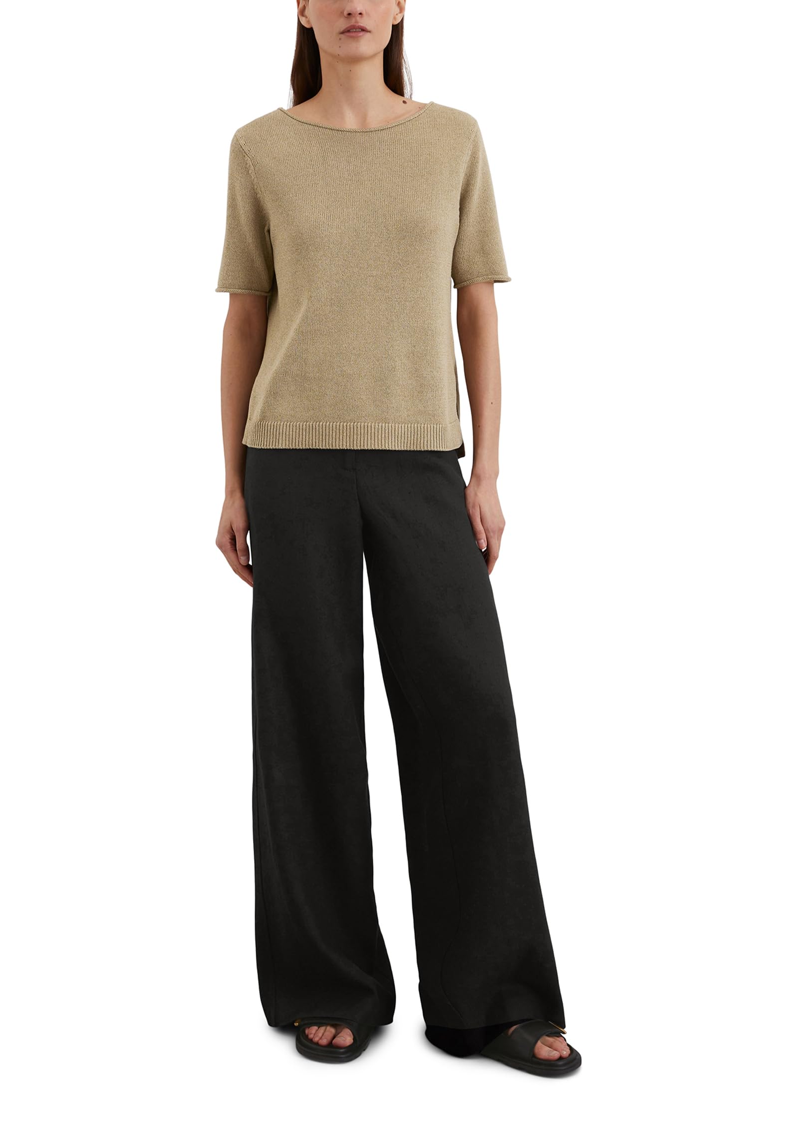 Marc OߴPolo Femmes Pull à Manches Courtes tricoté Regular fit