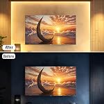 LED Strip Lights, 6ft Warm White COB Light Strip, USB Powered Dimmable 2700K, CRI92+, Flexible Cuttable for TV Backlight, Cabinet, Bedroom