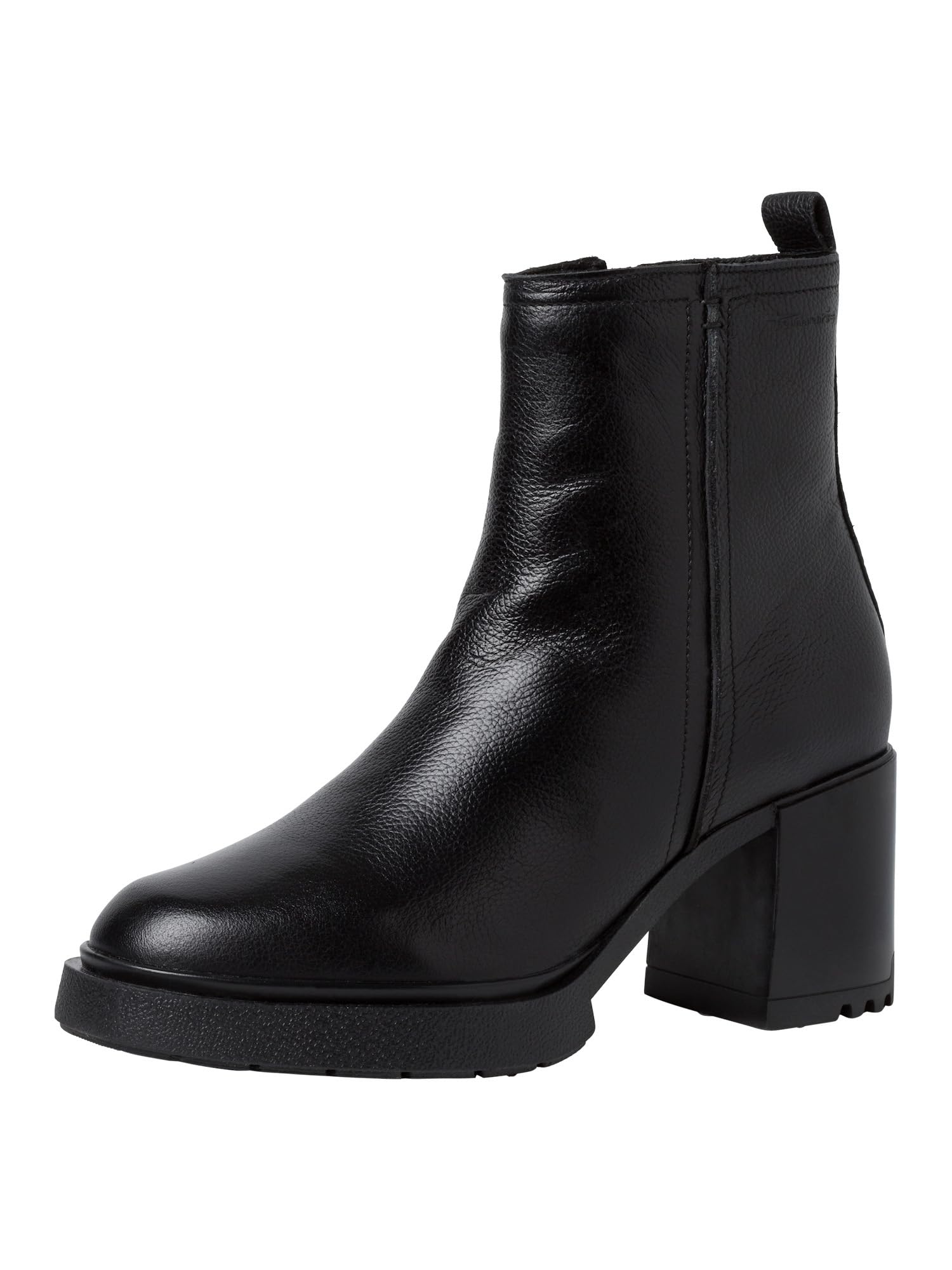 Tamaris Women's 1-1-25803-41 Ankle Boot, Black (Black Leather), 7.5 UK