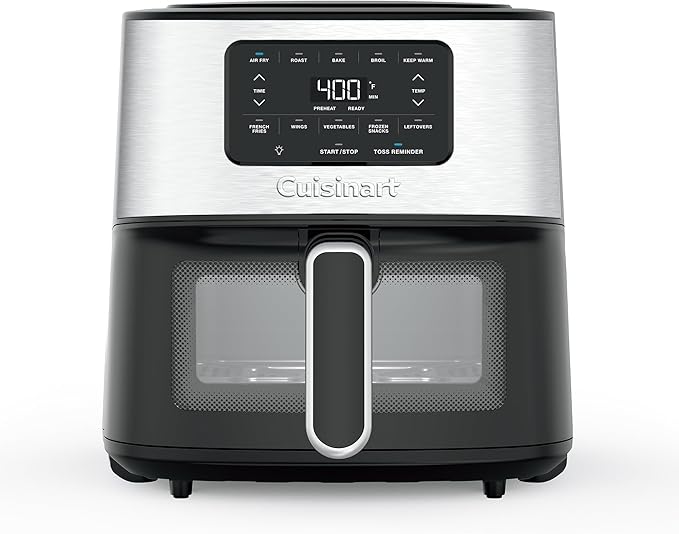 Cuisinart AIR-200NAS 6 quart stainless and black air fryer