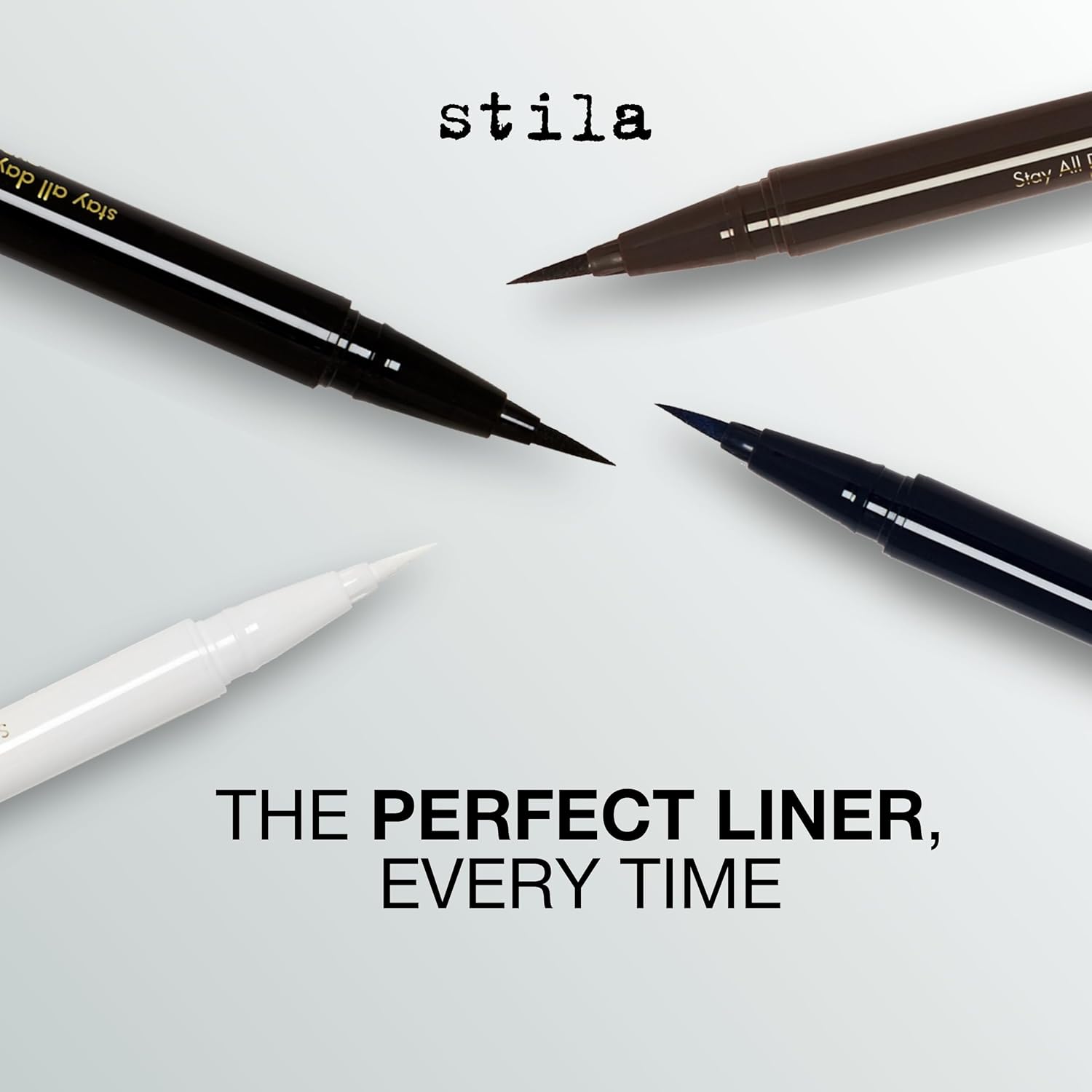 stila Waterproof Liquid Eye Liner, Stay All Day Makeup with Fine Brush Tip Lasting Satin Finish, Smudge-Proof & Transfer-Resistant - Image 7