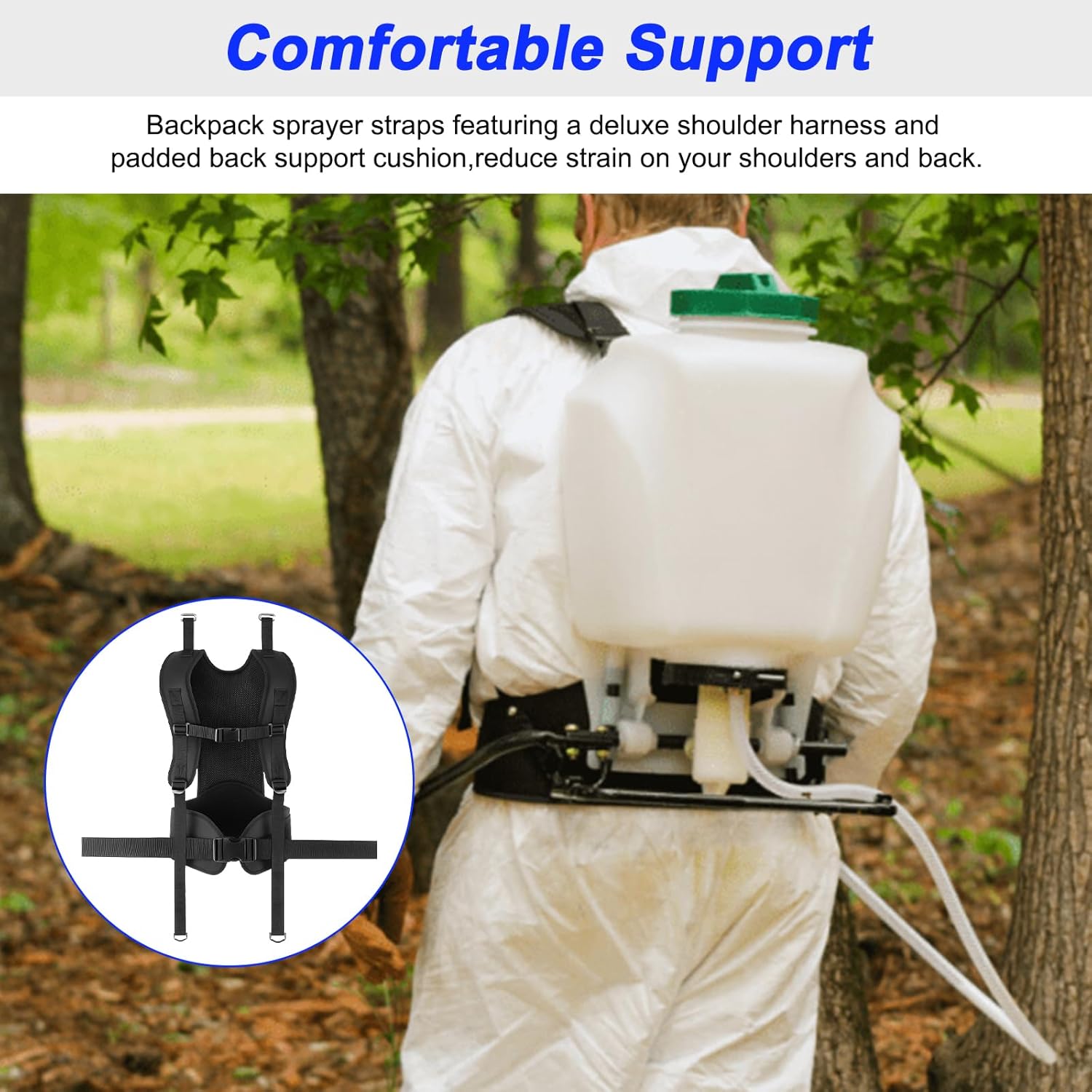 182943 Backpack Sprayer Straps Replacement Smith Performance Sprayer NL400 NL401 NL402 NL403 Backpack Straps For Field King Max Backpack Sprayers 190348