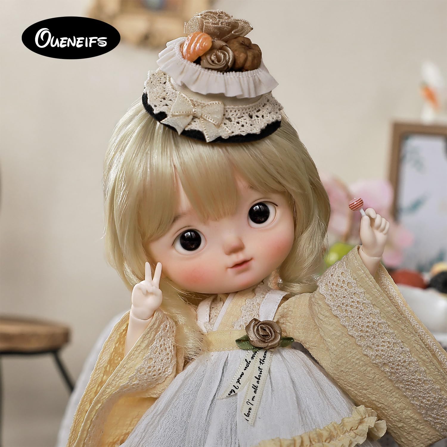 Oueneifs 1/6 Cookiebjd Fullset A Bjd Doll Resin Toy for 15+ Year Old image 5
