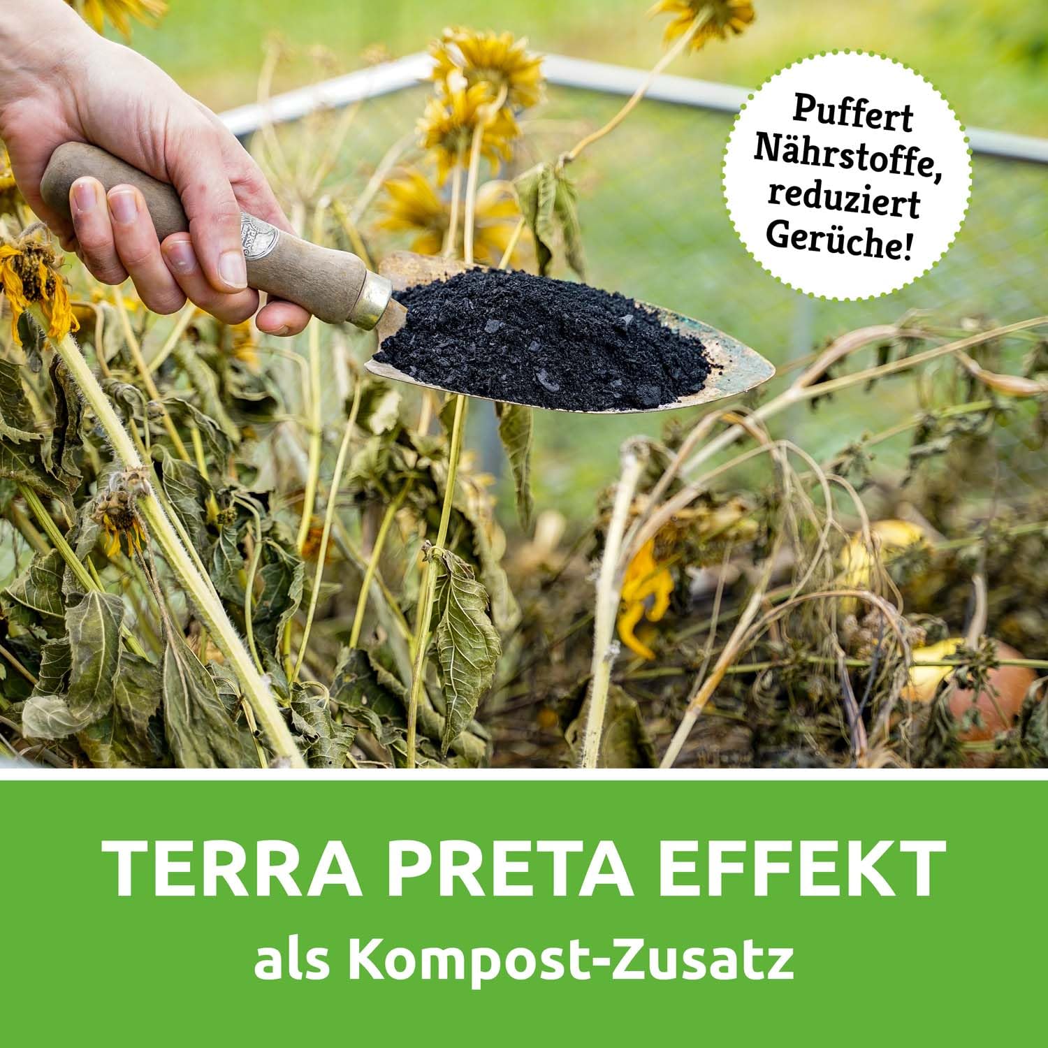 EM-Chiemgau RoPro-Streu 45 L Pflanzenkohle - Wurzelaktivator Bodenaktivator & Kompostbeschleuniger [Voraktiviert mit Effektiven Mikroorganismen] für Terra Preta, Bokashi, Humusaufbau, Garten & Stall