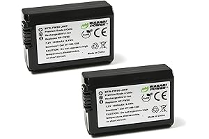 Wasabi Power Battery for Sony a7 and a7II Cameras (2-Pack)