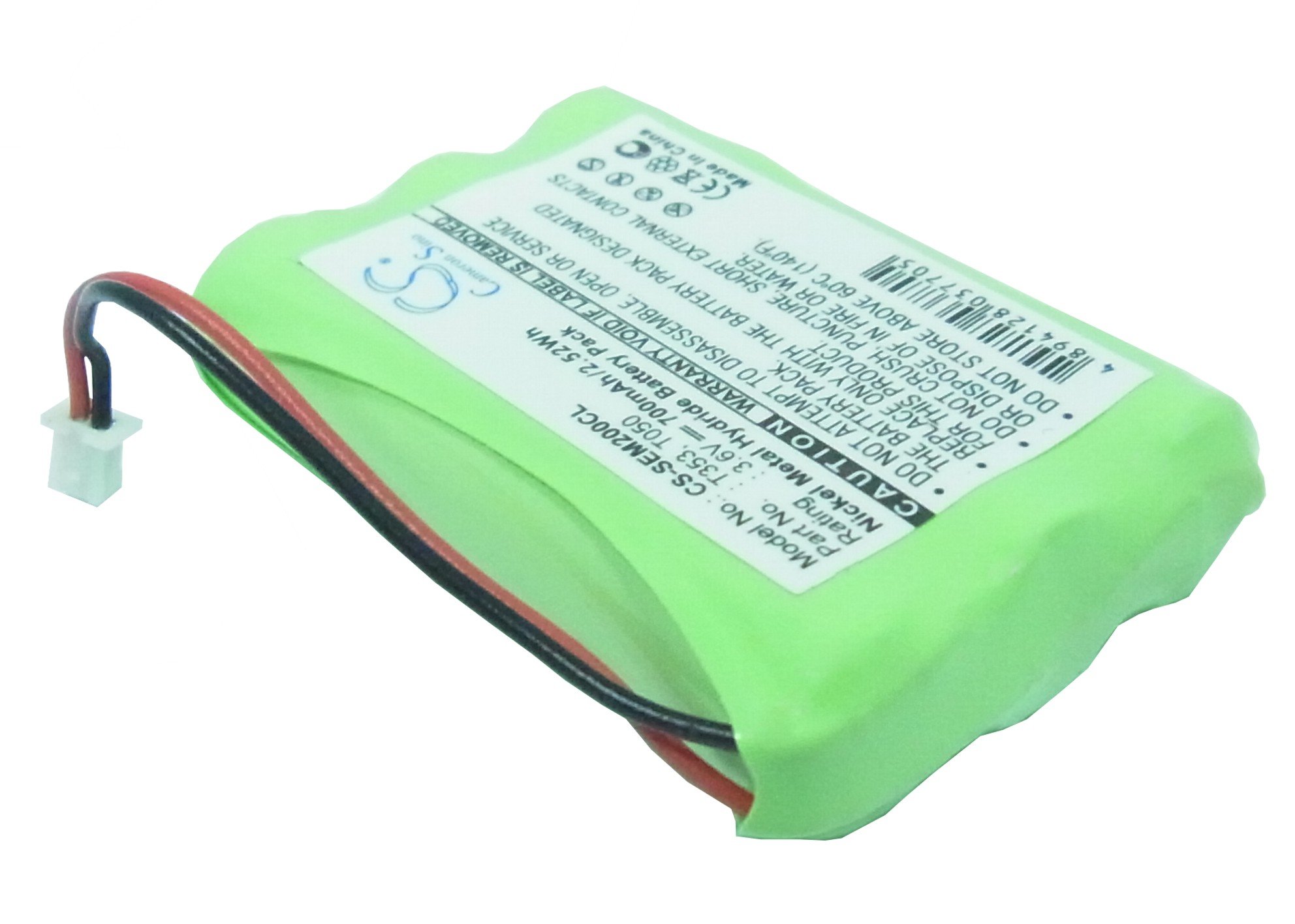 Flujoy 700mAh/3.6V Replacement Battery for Sagem Mistral 200 Mistral T282 Mistral Alize Mistral Mistral 20 Mistral 10-200 Alize Navigateur