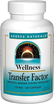 Source Naturals Wellness Transfer Factor, 125 mg - 60 Capsules
