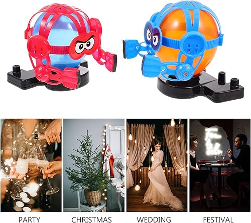 Miniatura 8 de Toyvian Robot de globo perforador de globos pop robot hasta que estallar luchando con el cuerpo para el juego interactivo familiar