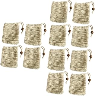 FOMIYES Organizer Pouch 12 pcs soap holder bag mesh soap saver soap Mesh Pouches DIY soap saver Face Washing Bag Soap