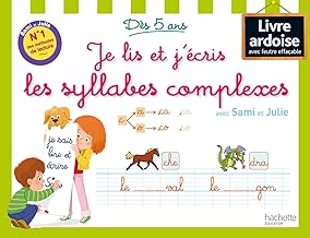 Download Je lis et j'écris les syllabes complexes avec Sami et Julie - Livre-ardoise PDF