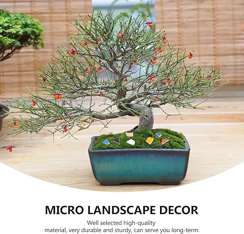 Miniatura 9 de VILLCASE Azulejos de mosaico de cristal Marcos de fotos de mosaico de cerámica Azulejos de cerámica Decoración turquesa Azulejos de mosaico DIY