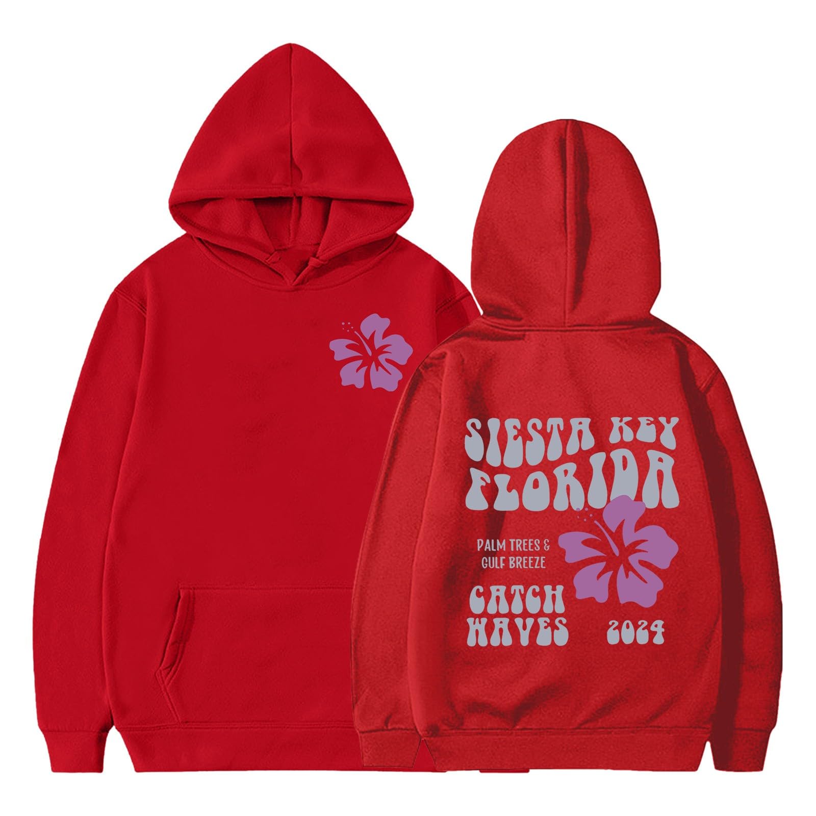 Sunnyuk Sudadera Delantera Gorro con Cordón Bolsillo Sudadera con Capucha Manga Larga con Estampación Sudadera Distintos Colores Sudadera Delantero De Moda Urbana