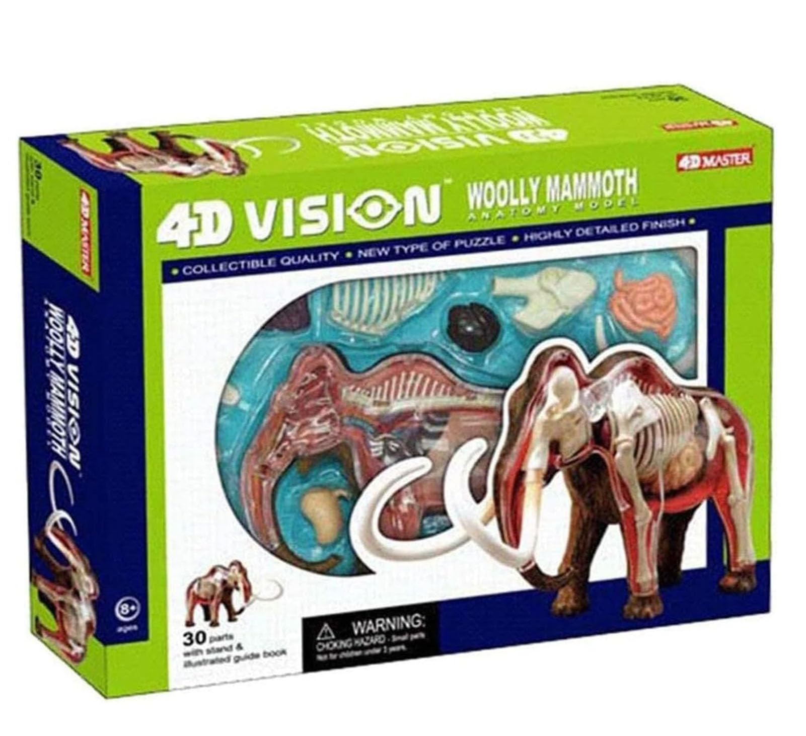 4D Visualización del Modelo Anatómico del Mamut Peludo, 30 Partes De Biología Desmontable, para La Enseñanza En La Escuela De Formación Veterinaria De La Clínica Veterinaria