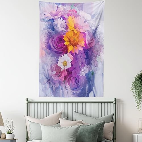 Miniatura 5 de Ambesonne - Colección de decoración para el hogar, tapices de pared para la recámara o la sala de estar, multicolor.