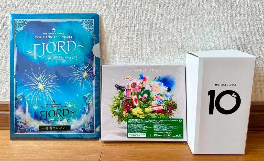 Mrs. GREEN APPLE、デビュー10周年記念で初のアナログレコード2作品と