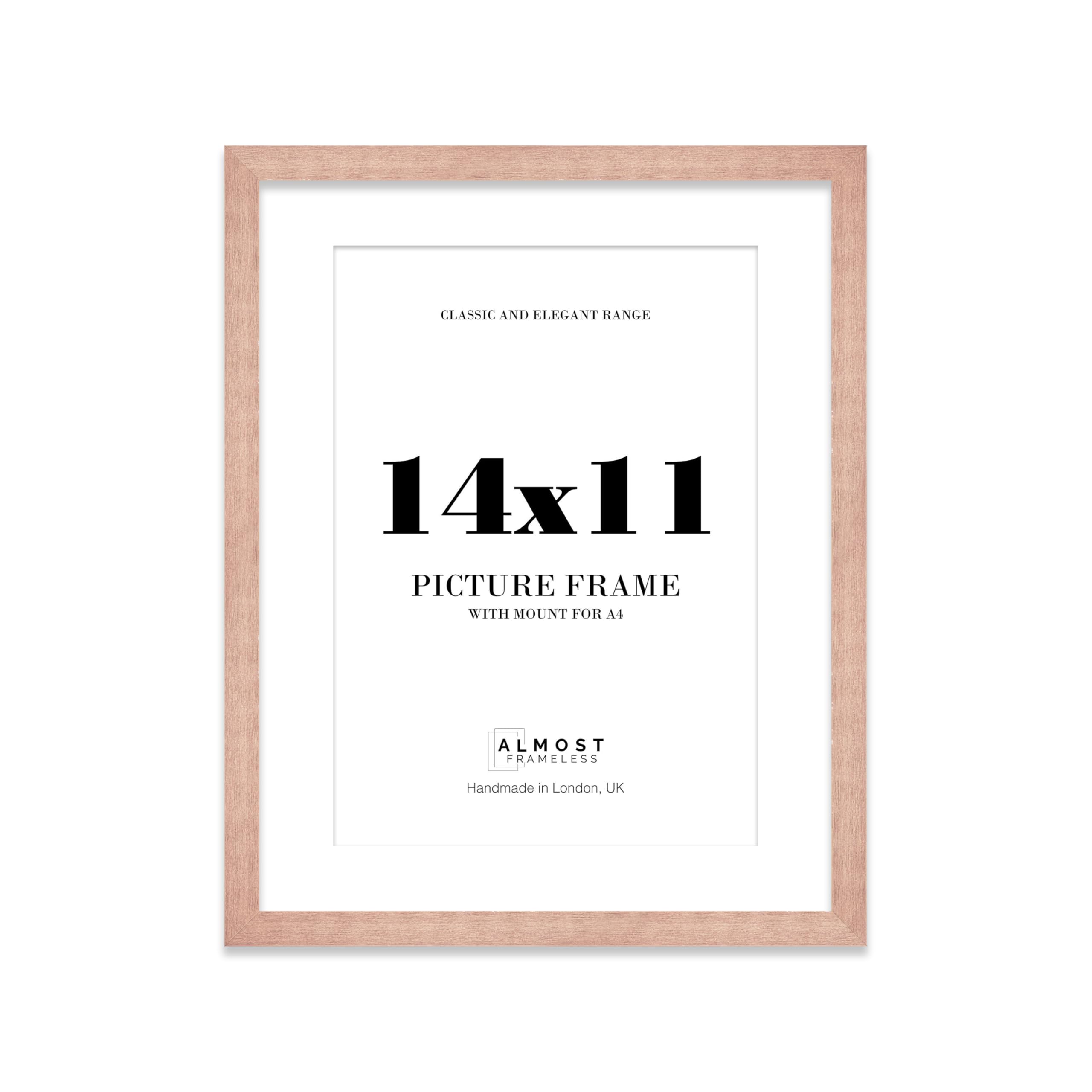 Bronze Picture Frame 14x11 With A4 Mount for Photos - Wall & Table Display, Landscape or Portrait, 1 Pack โ image 1