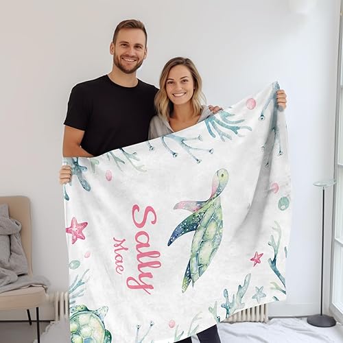 Miniatura 7 de Manta de bebé personalizada con nombre, manta de bebé personalizada para niños, manta de envoltura para bebé mayor, manta de franela cálida de