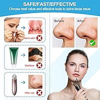 Vista 2 de Herramientas Removedoras de Puntos Negros Kit de Herramientas para Reventar Espinillas, Extractor de Comedones Kit de Eliminación de Acné