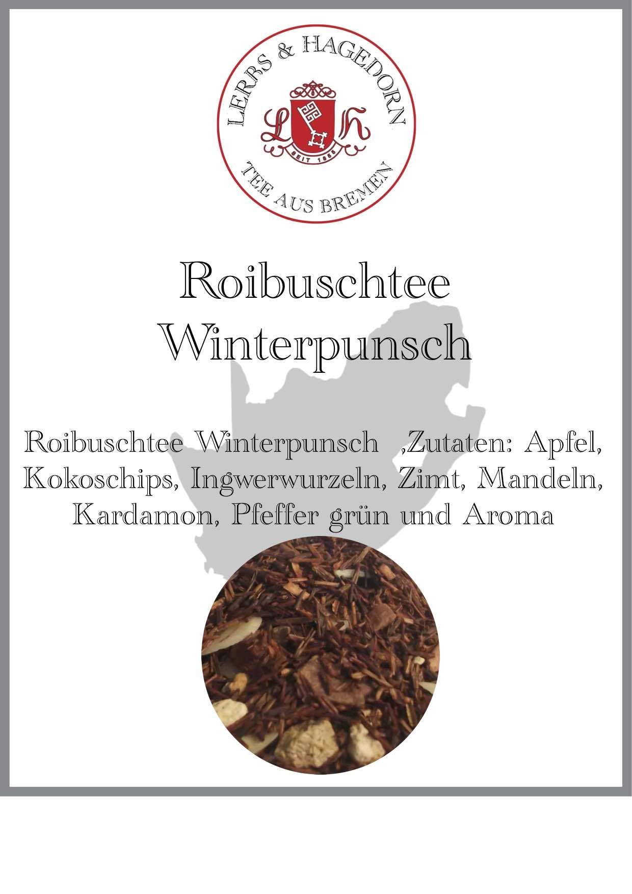 Herbata Roibuschtee Winter Punsch VE: 1,5 kg