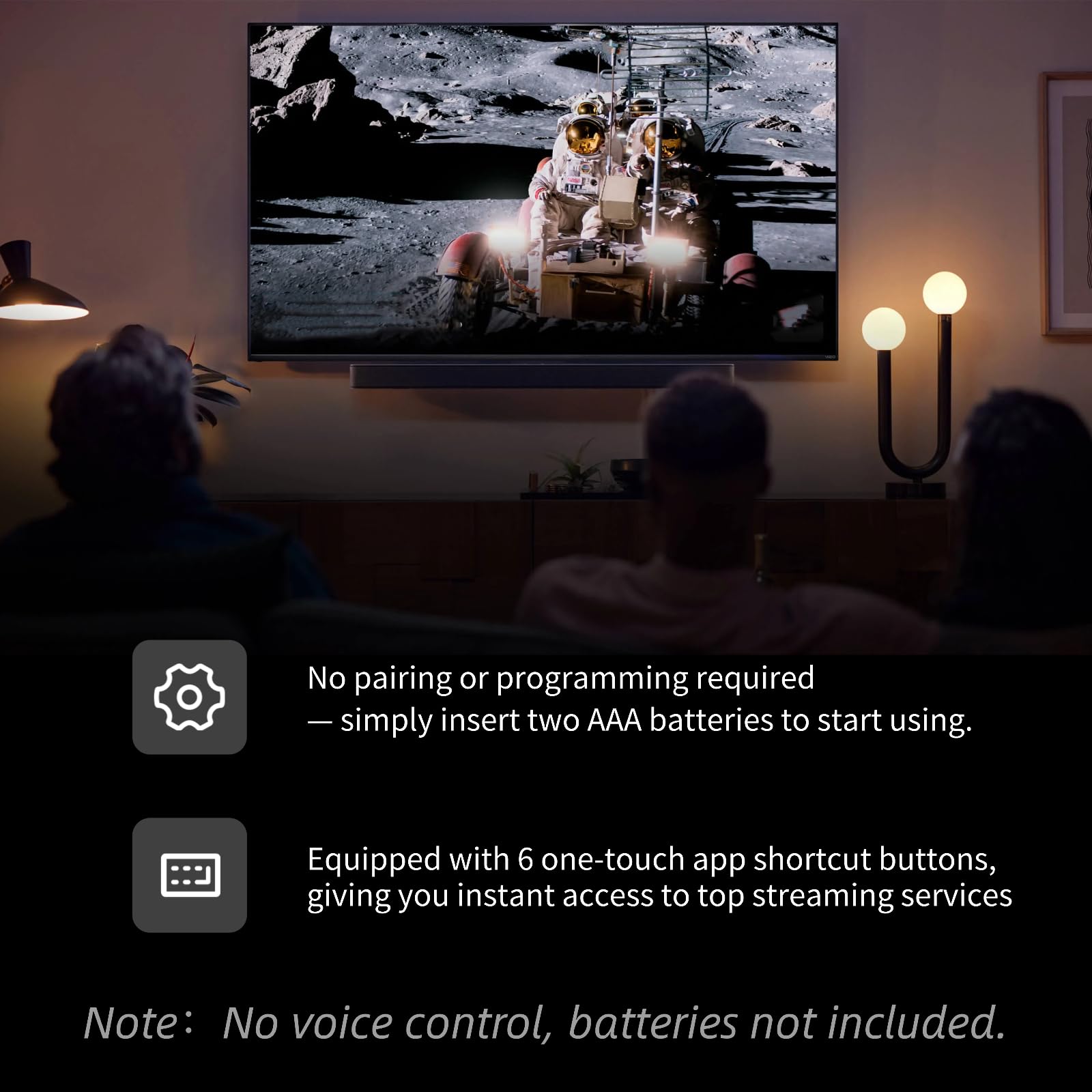 XRT136 Zamienny pilot zdalnego sterowania do wszystkich pilotów VIZIO Smart TV, serii D, serii E, serii M, serii P, serii PX, serii V, HD, Full HD, 4K, Quantum, Quantum Pro