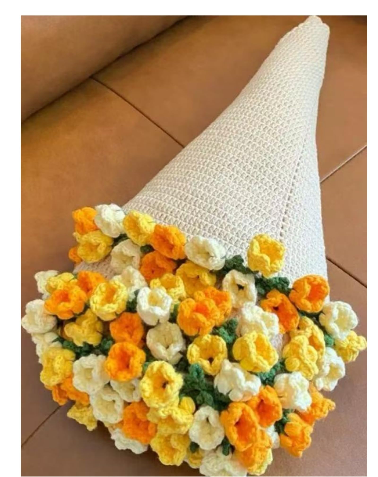 Amazon｜バラ花束ブランケット、花の花束ブランケット手作り、かぎ針