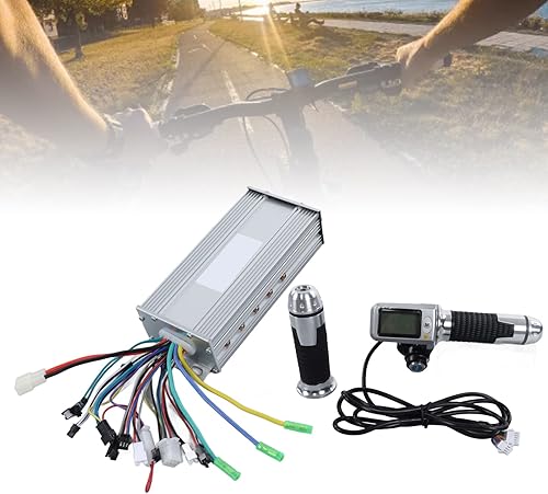 Miniatura 4 de SUNGOOYUE Kit de controlador eléctrico de 36 48 V 1000 W, controlador eléctrico y mango de acelerador de control de velocidad con pantalla LCD DIY